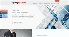 Desktop Screenshot of loyaltyexpress.com